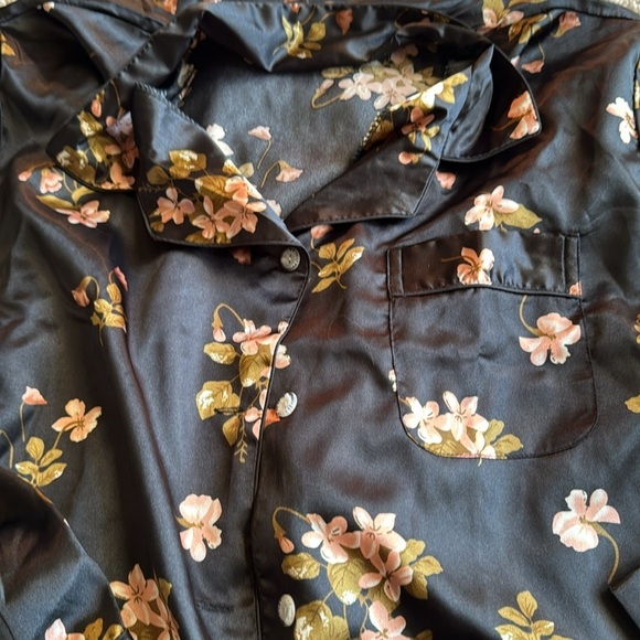 Tony & Candice Women's Classic Satin Pajama Set Adult Sleepwear - Picture 3 of 12